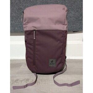Deuter UP Stockholm Backpack In Purple Contact Travel Work Bag
